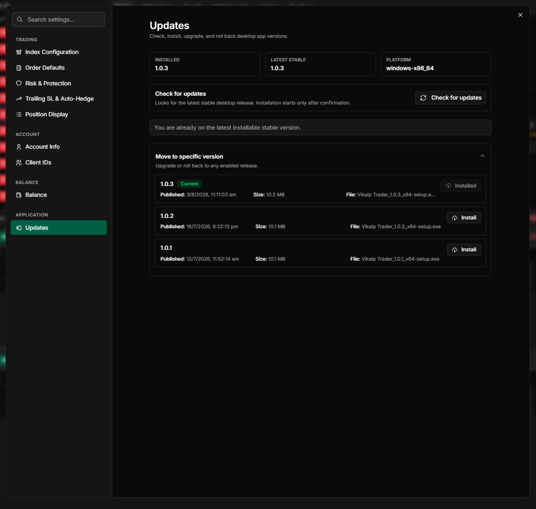 Lightning-Fast Settings